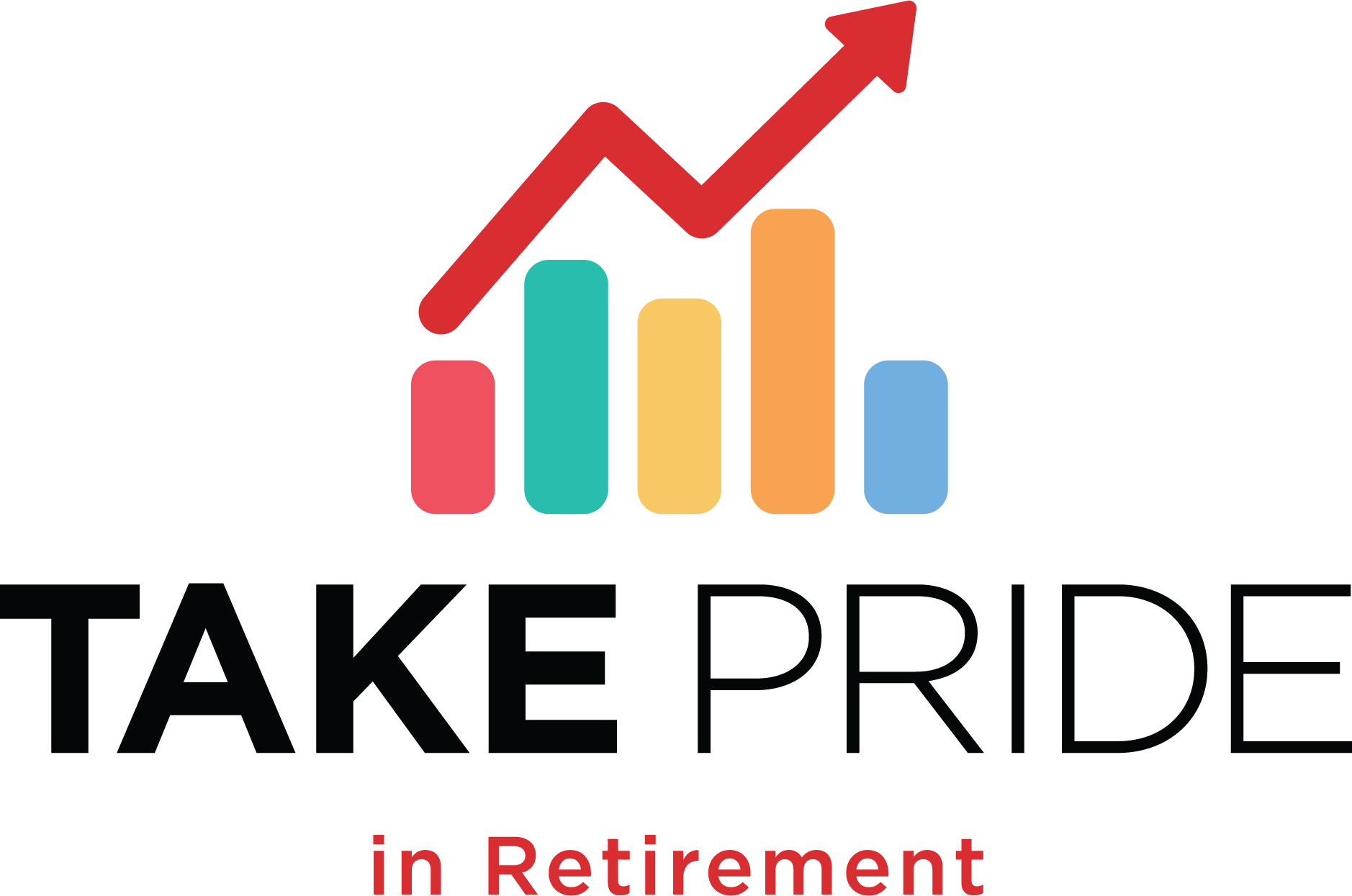 Take Pride in Retirement Color Logo